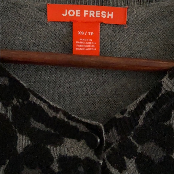Joe Fresh Animal Print Cardigan - Picture 3 of 5